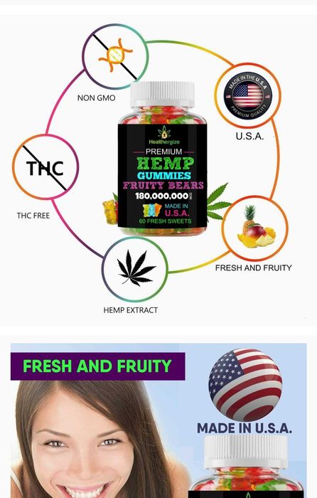 Гумени плодови мечета анти стрес релакс без. THC