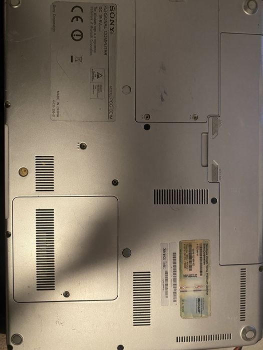 Vand Laptop Sony Vaio