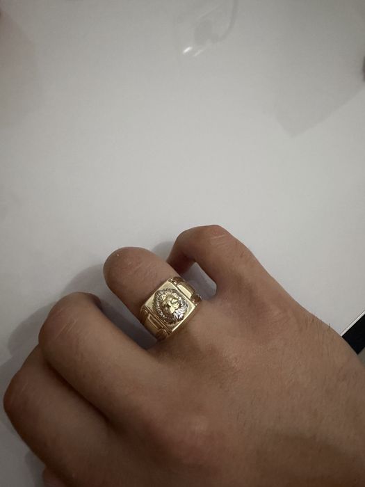 Inel Aur 14k  3,69gr Model Leu, marimea 60