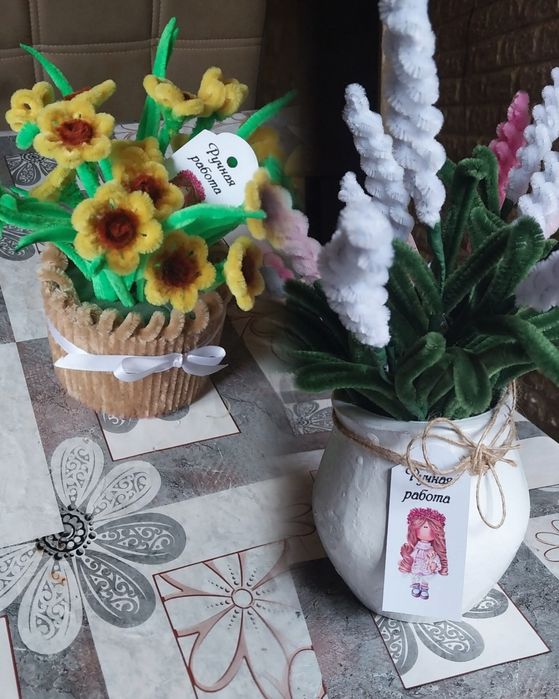 Продаются искусственные цветы,букеты