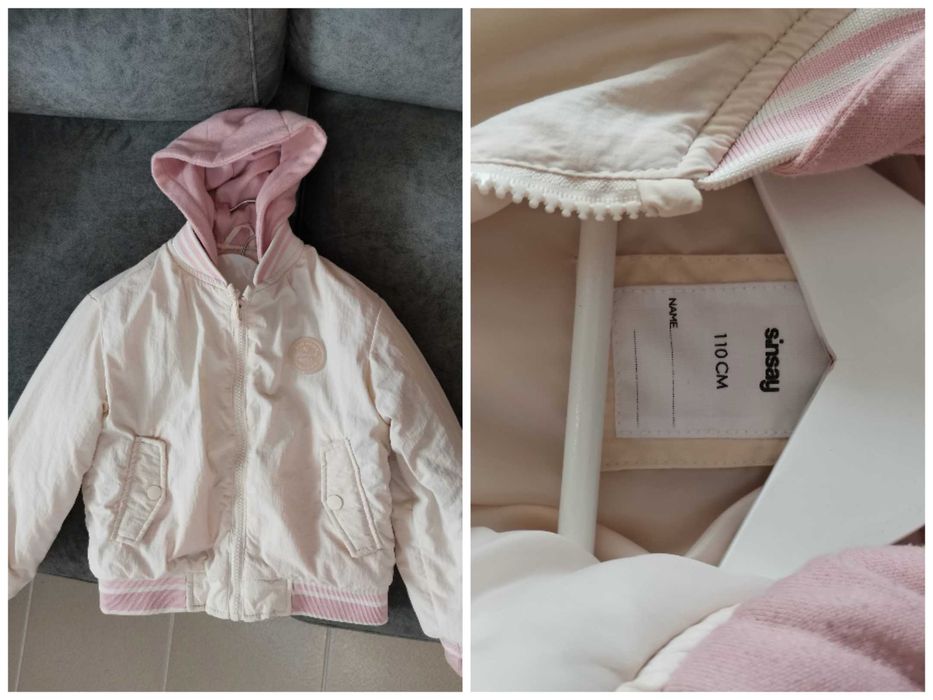 Якета за момиче р-ри от 98см до 110 см