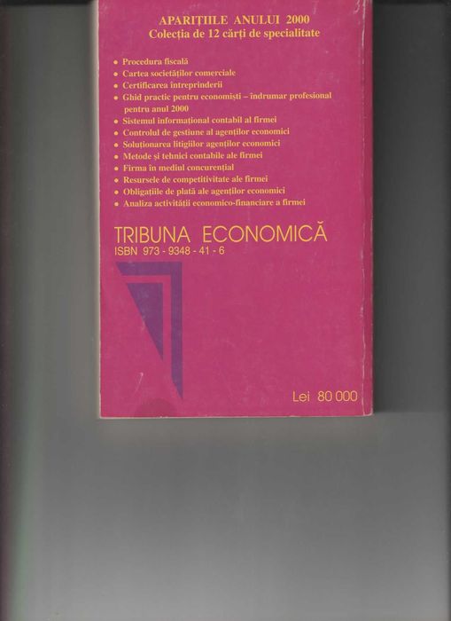 Vând cartea “Ghid Practic de Analiză Economico-Financiară“ realizată de Aurel Ișfănescu (Coordonator), apărută în anul 1999.