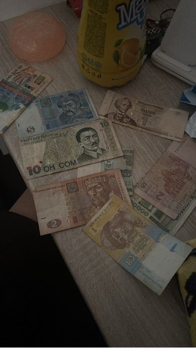 купюры настоящие