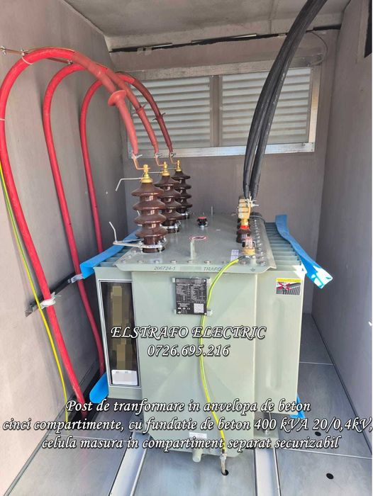 PTAB – Post transformare complet + echipamente electrice la cerere