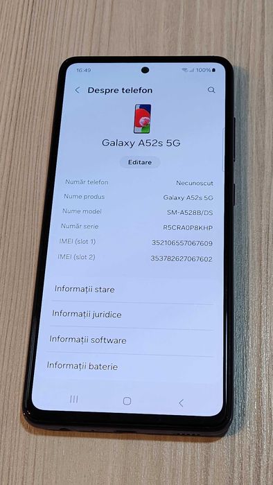 Samsung Galaxy A52s 5G