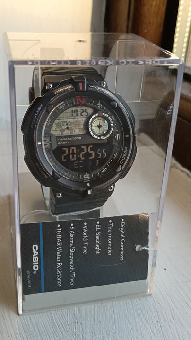Ceas bărbătesc Casio SGW600H Twin Sensor(Busola/Termometru)Full Box& Garanție.)