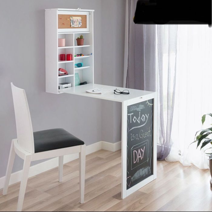 Сгъваемо бюро с черна дъска