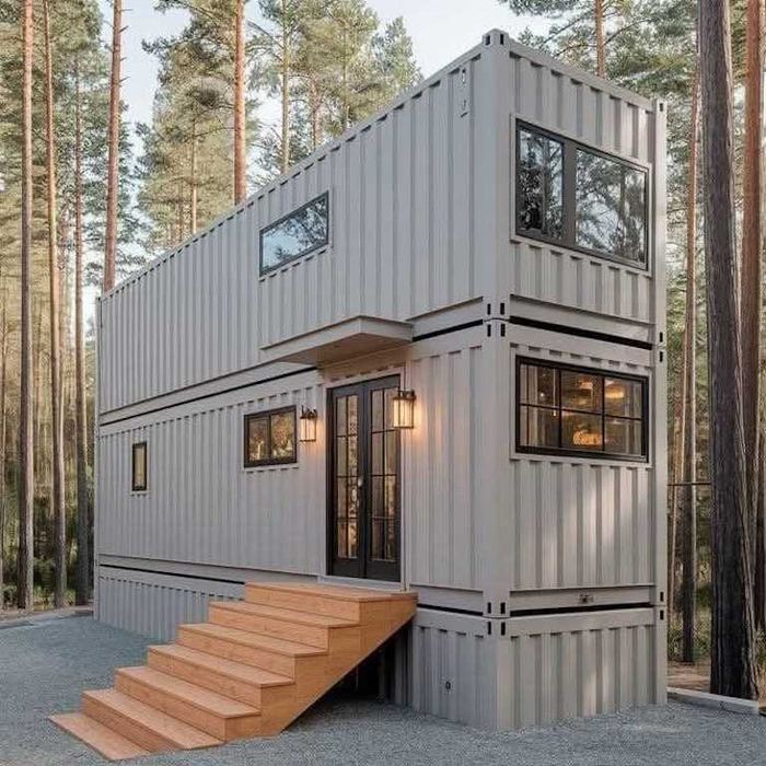 Склад-бытовка офис из контейнера 40 футов под ключ