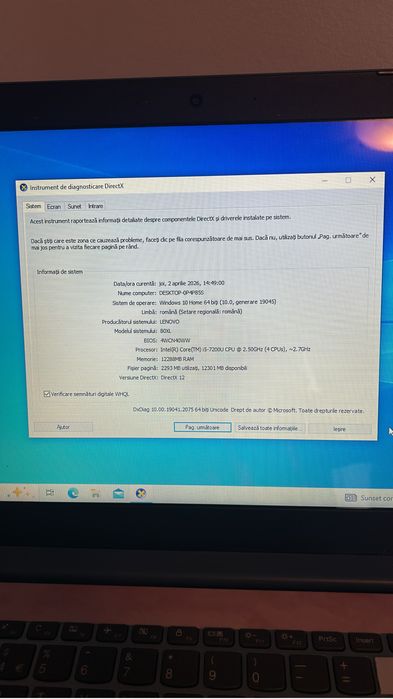 Laptop Lenovo Ideapad 320-15IKB
