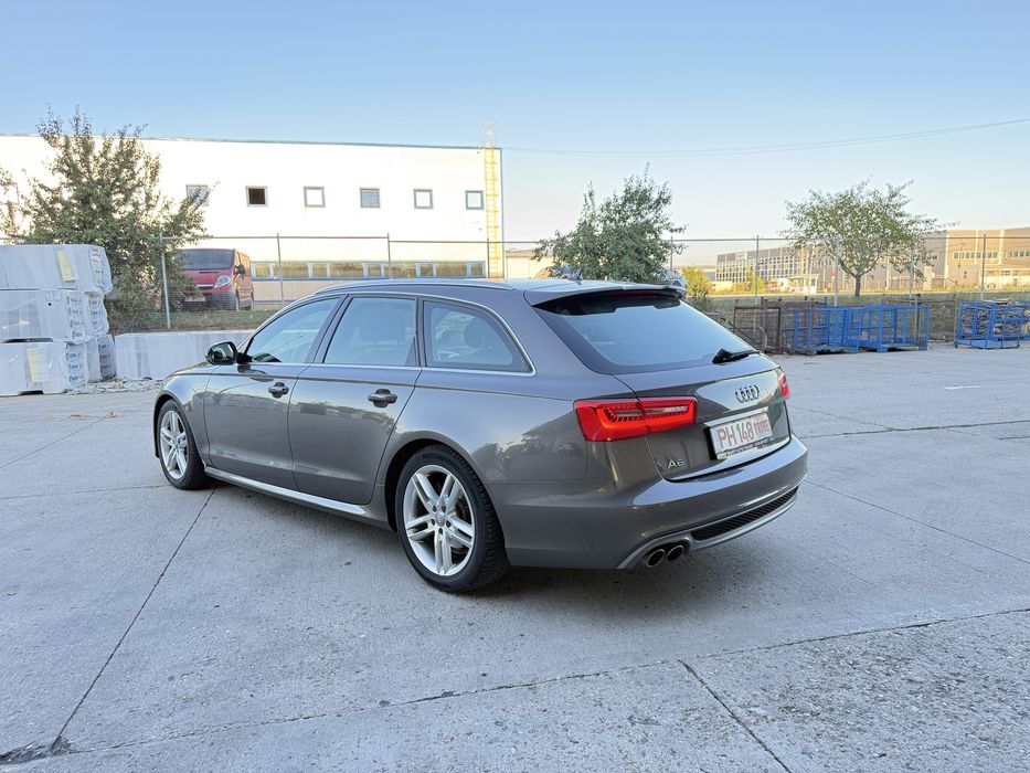 Audi A6 S-Line , 2.0 Tdi 177 cp ,Automat, Led , Xenon , Panoramic, Alcantara , Istoric Km !