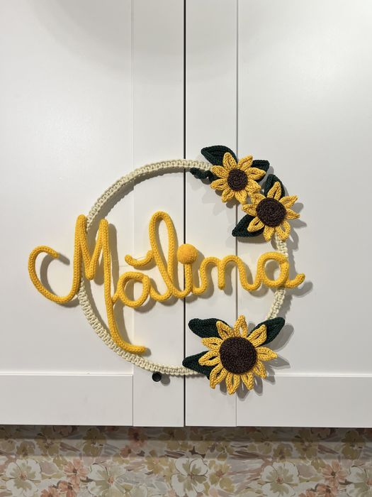 Decor personalizat Decoratiune camera nou nascut cadou