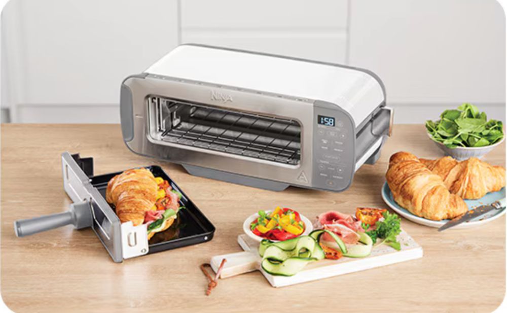 Gratar multifunctional Ninja Foodi 3in1 ST200EUWH, 2400W