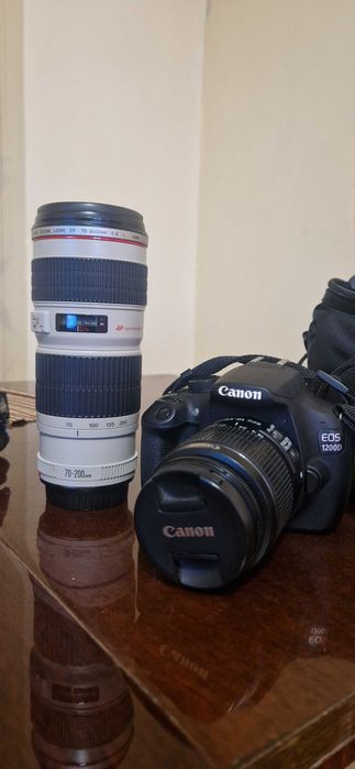 Canon 1200D +Canon 70-200 f4