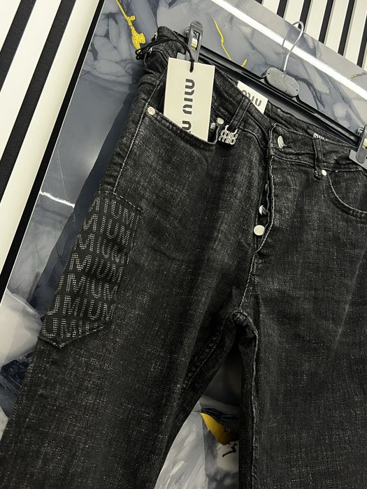 Blugi Miu Miu slim fit barbati
