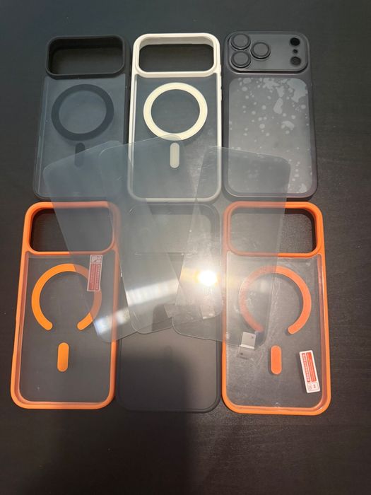 Husa iphone 17 pro max 80 ron folie spy 80 ron sau la pachet 120 ron