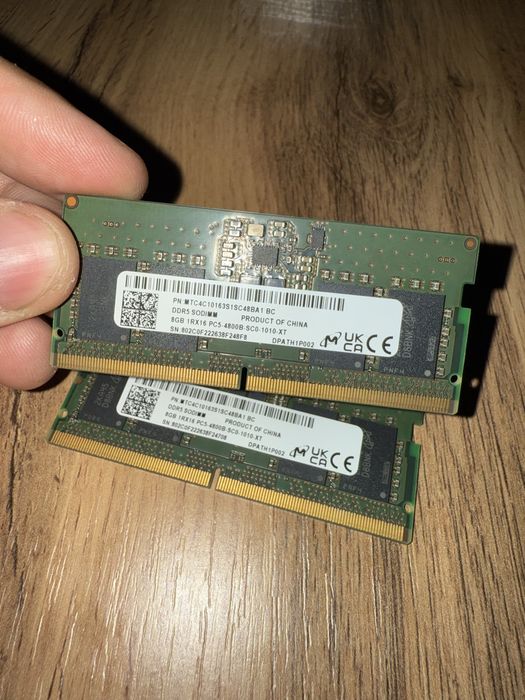 Оперативная память Micron MTC4C10163S1SC48BA1 8 Гб