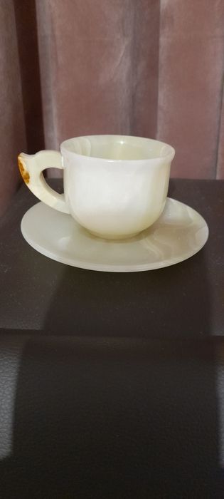 Чаша зелен оникс