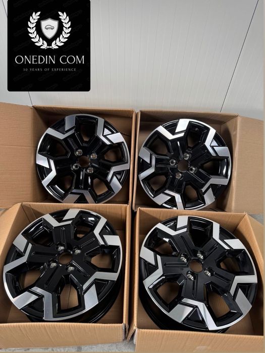 Set 4 Jante aliaj 16” Model 2026 Dacia Logan Sandero Jogger Doker