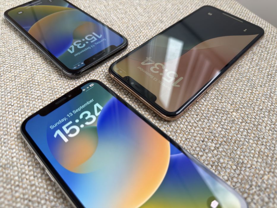 iPhone XS MAX si iPhone X