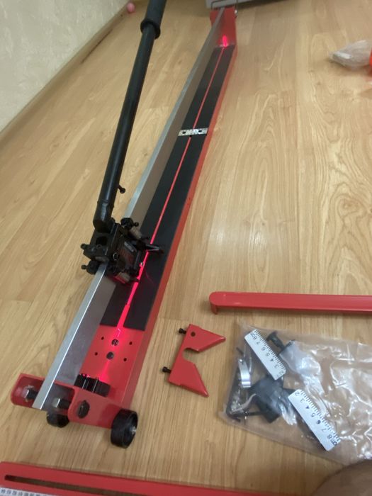 плиткорез 1200мм и шаблон для 45