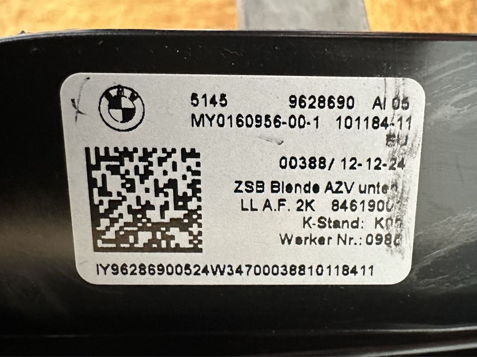 Tableta / Navigatie / Ecran BMW Seria 3 4 5 X5 X6 X7 2024-