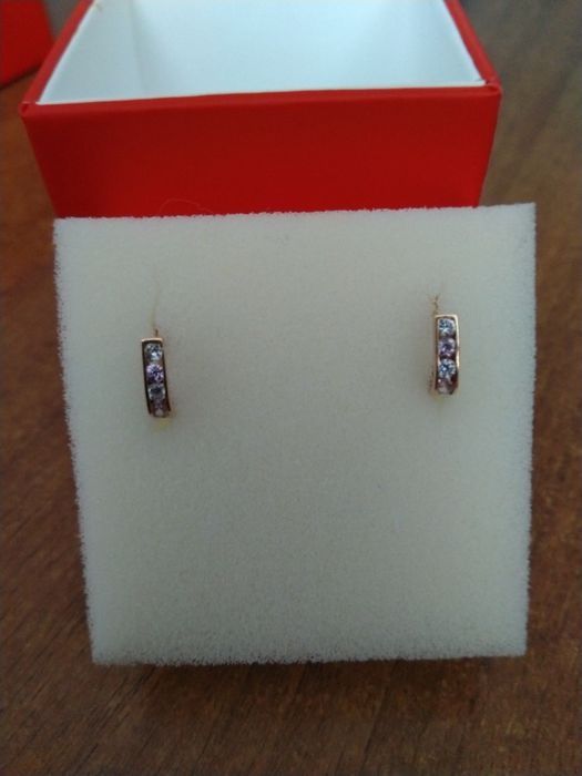 Золотые серьги 585пр.