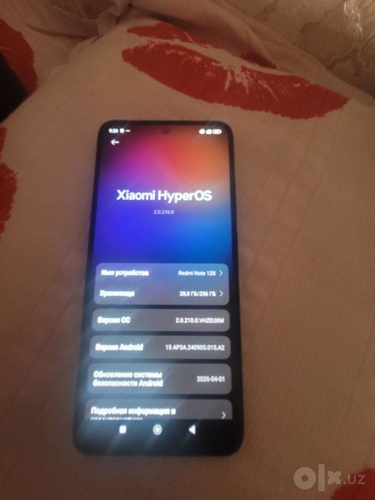 Xlaomi Redmi note 12S 8/256 GB tel ideal holata srochni sotladi