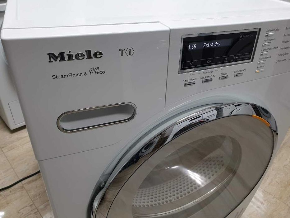 9кг Пара Miele Сушилня с термопомпа Миеле 12м Гаранция