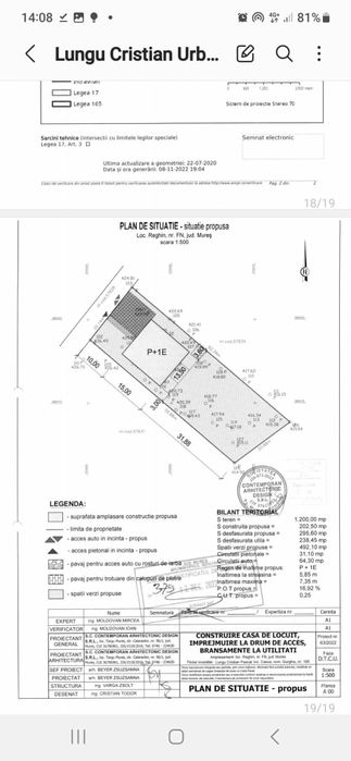 Vând teren intravilan