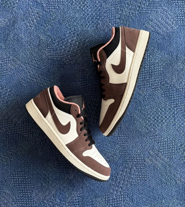 Air Jordan 1 Low "Mocha Brown" ОРИГИНАЛНИ мъжки маратонки - 42,5/27см