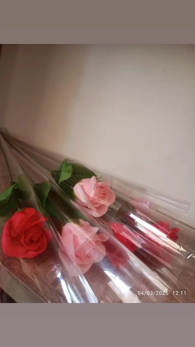 Sovunli iforli gullar zakazga yasaladi