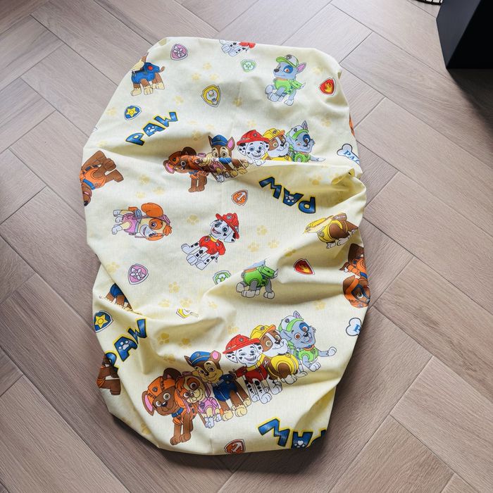 Cearceaf patut 60x120 „Patrula Cățelușilor” – nou, croi personal