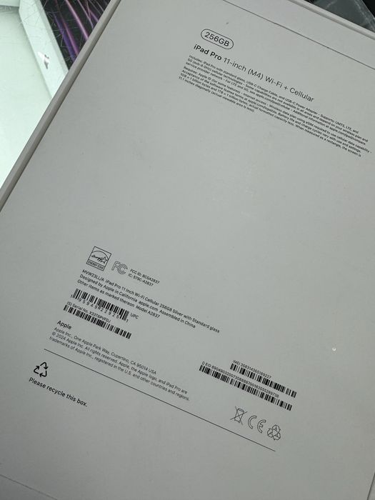 Ipad pro 11 m4 256 wifi