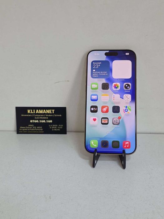iPhone 16 Pro Max - KLI Amanet