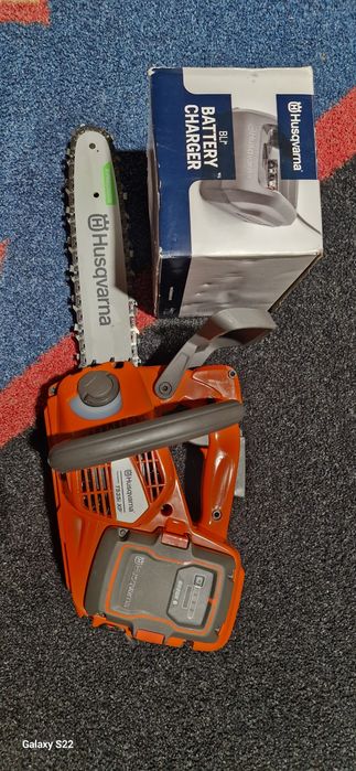 Husqvarna drujba pe benzina,acumulator