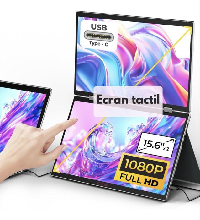 Двоен сензорен монитор