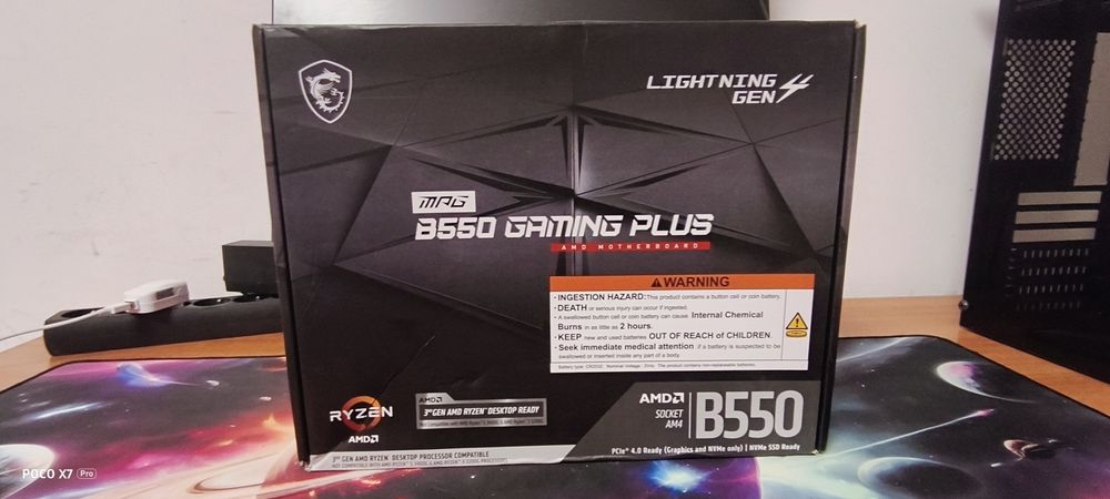 Placă de bază MSI MPG B550 Gaming Plus Soket am4