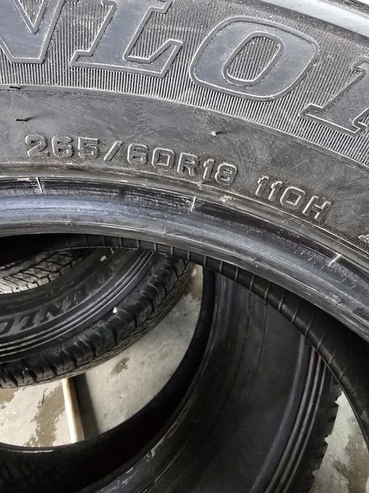 НОВИ ГУМИ 265/60/18 DOT-3121 380€