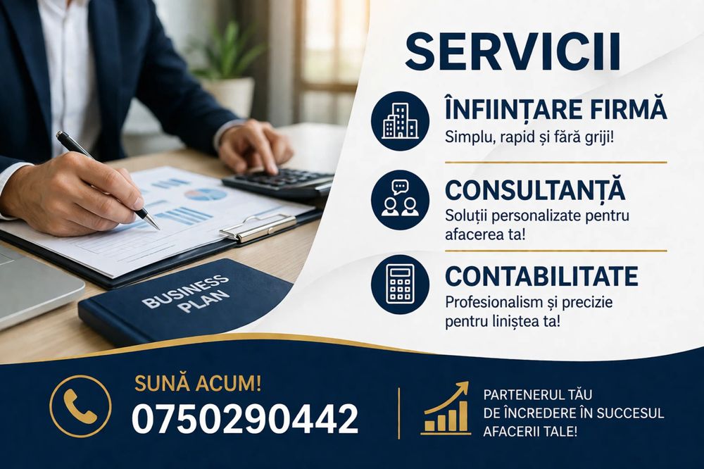 Înființare firme și contabilitate