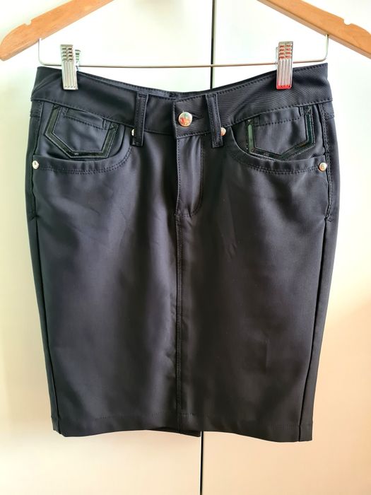 Черна къса пола, XS/S