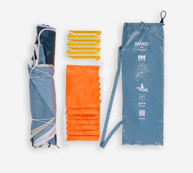 Adapost cort plaja compact