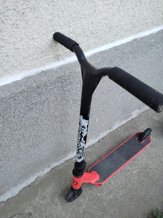 Trotinetă freestyle One roșu, nivel începător