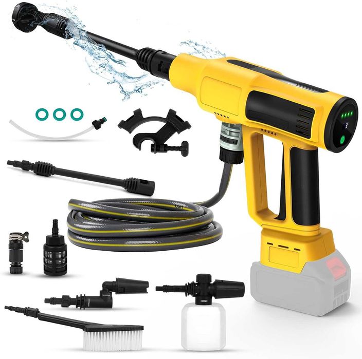 Pistol Spalare Presiune compatibil Dewalt 20V - 700 PSI - Duza 6-in-1