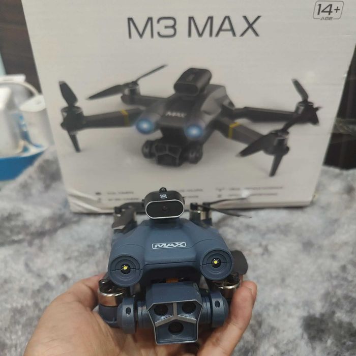 Нов Дрон M3 Max с двойна камера, избягване на препятствия, WiFi FPV