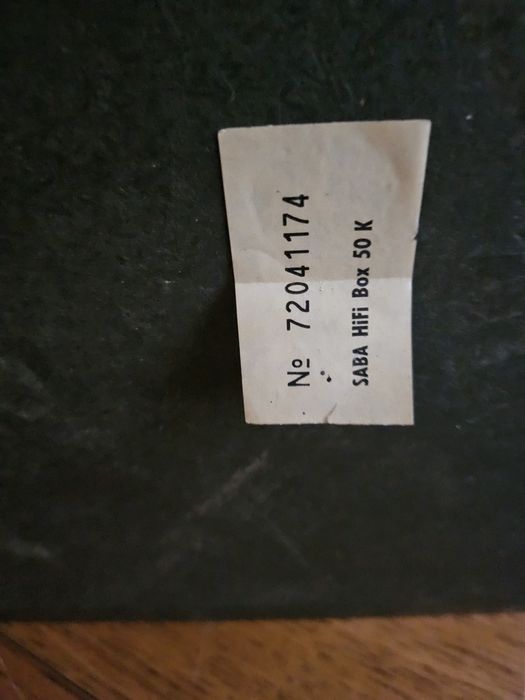 Грамофон Rosita Hifi +SABA Hifi Studio 8060+ комплект тонколони Box 27