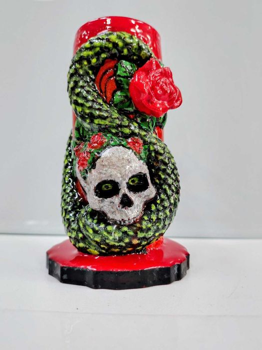 Луксозна вечна свещ от епоксидна смола