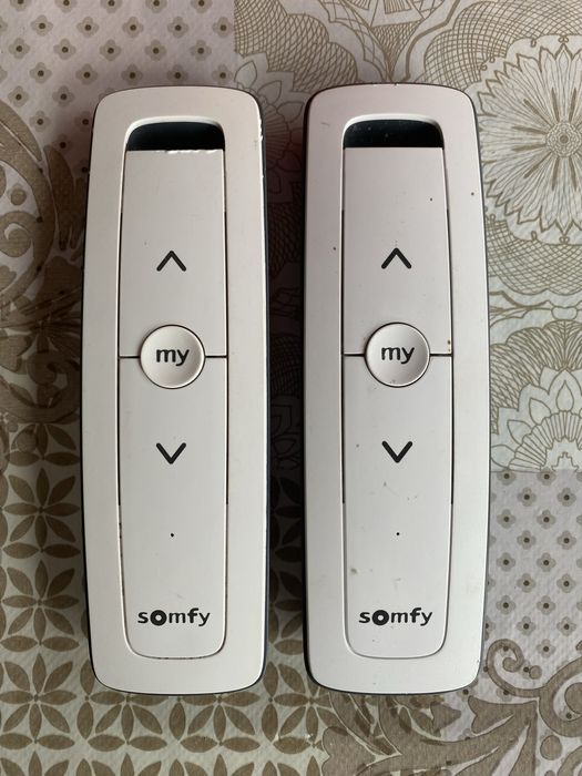 Rulou electric folie transparenta Somfy