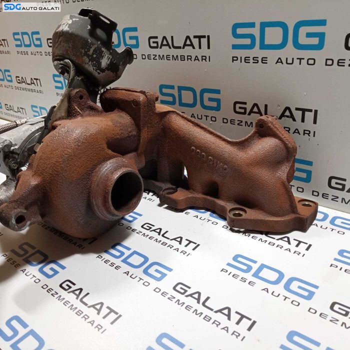 Turbo Turbina Turbosuflanta Peugeot 607 2.0 HDI RHR 2005 - 2011 Cod 9654919580 [274M2]