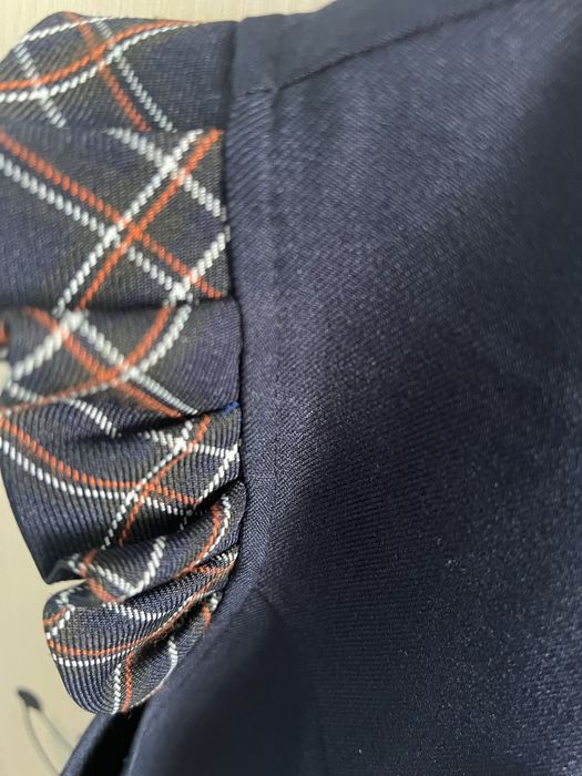 Сарафан школьный (красная клетка)