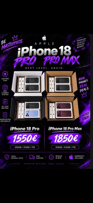 Iphone 18 pro i pro max